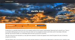 Desktop Screenshot of durdledoor.org.uk